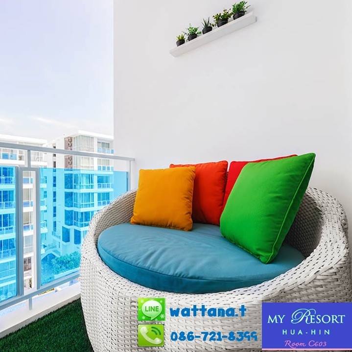 My Resort Condo Hua Hin : Sea View คอนโดหัวหินให้เช่า มายรีสอร์ท